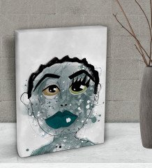 BK Gift Corlina Tasarımlı Dekoratif Mini Kanvas Tablo 15x20cm-1