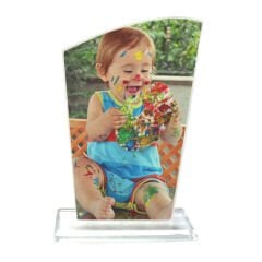 Sublimasyon Beyaz Kristal Plaket 1022