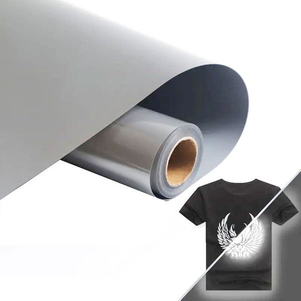 Reflektif Koyu Gri Flex 50 cm x 1 metre