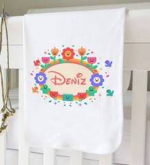 BK Kids Kişiye Özel 10 Parça Kırmızı Hastane Çıkışı Battaniye ve Yastık Hediye Seti, Yeni Doğan Bebek Giyim Hediyesi-15