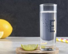 Kişiye Özel Renkli Baskılı Harfli Vodka Bardağı-5