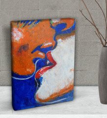 BK Gift Yatak Odası Konseptli Dekoratif Mini Kanvas Tablo 15x20cm-103