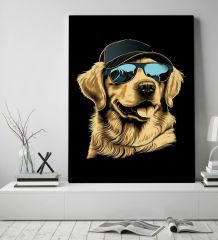 Bk Gift Fantastic Tasarımlı Kanvas Tablo-17 50X70CM Ev Dekorasyonu, Ev Hediyesi