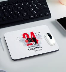 BK Gift Kişiye Özel İsimli Öğretmenler Günü Tasarımlı Defter, Tükenmez Kalem, Kupa ve Mousepad Hediye Seti - 15, Öğretmene Hediye, Öğretmenler Günü