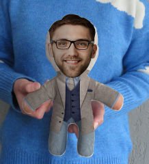 BK Gift Öğretmenler Günü Fotoğraflı Erkek Bebek Yastık-5