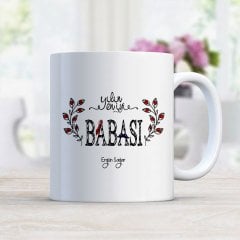 Kişiye Özel Yılın En İyi Babası Beyaz Kupa Bardak - 3