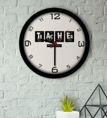 Kişiye Özel Öğretmen Ahşap Duvar Saati-2