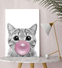 Bk Gift Fantastic Tasarımlı Kanvas Tablo-20 30X50CM Ev Dekorasyonu, Ev Hediyesi