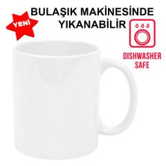 Sublimasyon Porselen Beyaz Kupa - Kutulu