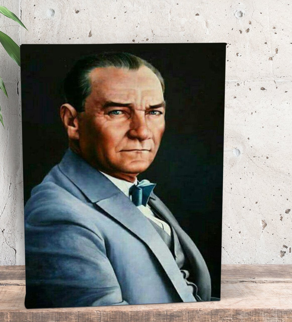 BK Gift Atatürk Temalı Dekoratif Mini Kanvas Tablo 15x20cm-3
