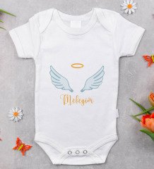 BK Kids Meleğim Tasarımlı Bebek Body Zıbın - Model 1