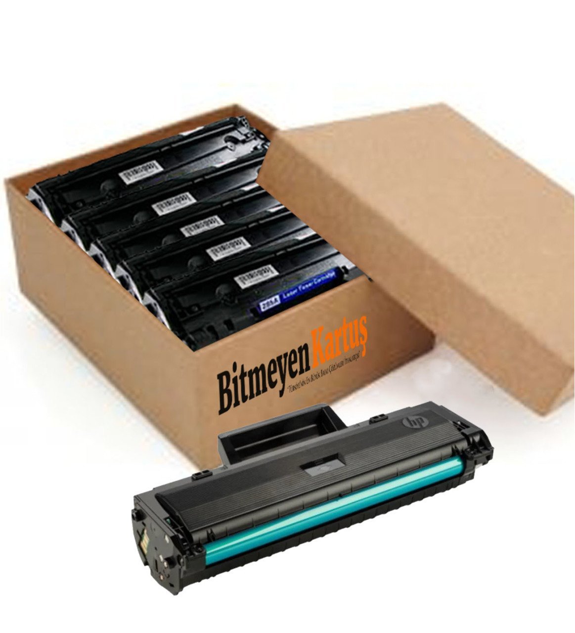 1 KOLİ (TOPTAN 15 ADET) Hp 106A W1106A / 107A / 107W / MFP 135W / MFP 137fnw Pluscopy Toner ÇİPLİ