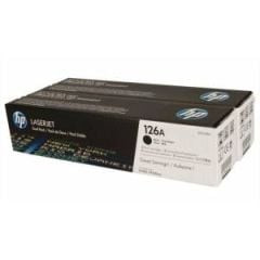 HP CE310AD (126A) Siyah Orjinal Toner 2li Paket - LaserJet CP1025 (T4587)