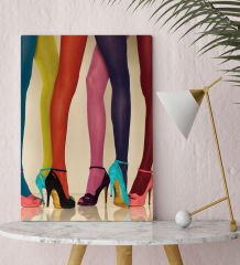 Bk Gift Fantastic Tasarımlı Kanvas Tablo-21 30X50CM Ev Dekorasyonu, Ev Hediyesi