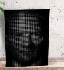 BK Gift Atatürk Temalı Dekoratif Mini Kanvas Tablo 15x20cm-6
