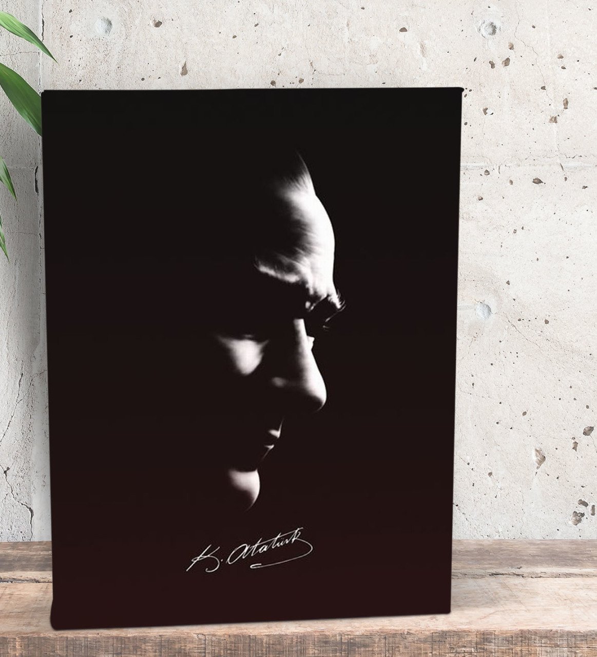 BK Gift Atatürk Temalı Dekoratif Mini Kanvas Tablo 15x20cm-9