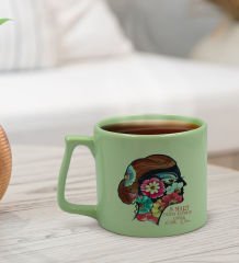 BK Gift 8 Mart Tasarımlı Yeşil Sert Kapaklı Defter ve Middle Kupa Seti, Arkadaşa Hediye, Yeni İş Hediyesi, Doğum Günü Hediyesi-2