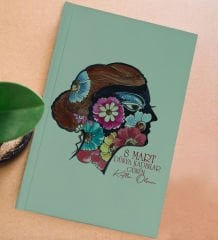 BK Gift 8 Mart Tasarımlı Yeşil Sert Kapaklı Defter ve Middle Kupa Seti, Arkadaşa Hediye, Yeni İş Hediyesi, Doğum Günü Hediyesi-2