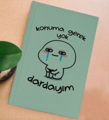 BK Gift Sert Kapaklı Su Yeşili Lastikli Defter , Arkadaşa Hediye, Yeni İş Hediyesi, Doğum Günü Hediyesi-7