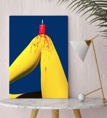 Bk Gift Fantastic Tasarımlı Kanvas Tablo-23 30X50CM Ev Dekorasyonu, Ev Hediyesi