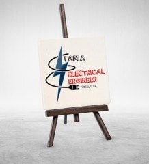 Kişiye Özel Mesleki Elektrik Mühendisi Şovaleli Doğal Taş - 1