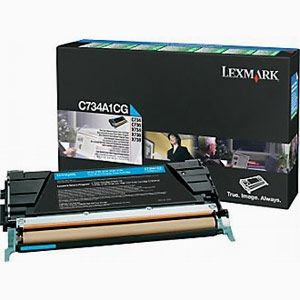 Lexmark C734A1CG Mavi Orjinal Toner - C734 / C736  (T5573)