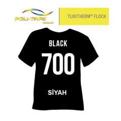 Tubitherm Flock 700 / Siyah / 50 cm x 1 metre