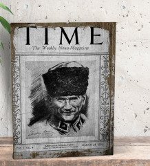 BK Gift Atatürk Temalı Dekoratif Mini Kanvas Tablo 15x20cm-30