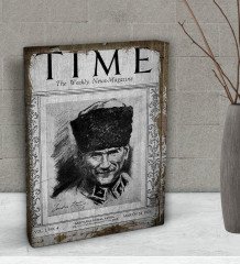 BK Gift Atatürk Temalı Dekoratif Mini Kanvas Tablo 15x20cm-30