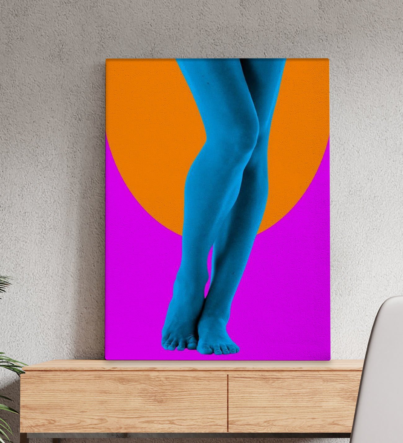 Bk Gift Fantastic Tasarımlı Kanvas Tablo-25 50X70CM Ev Dekorasyonu, Ev Hediyesi