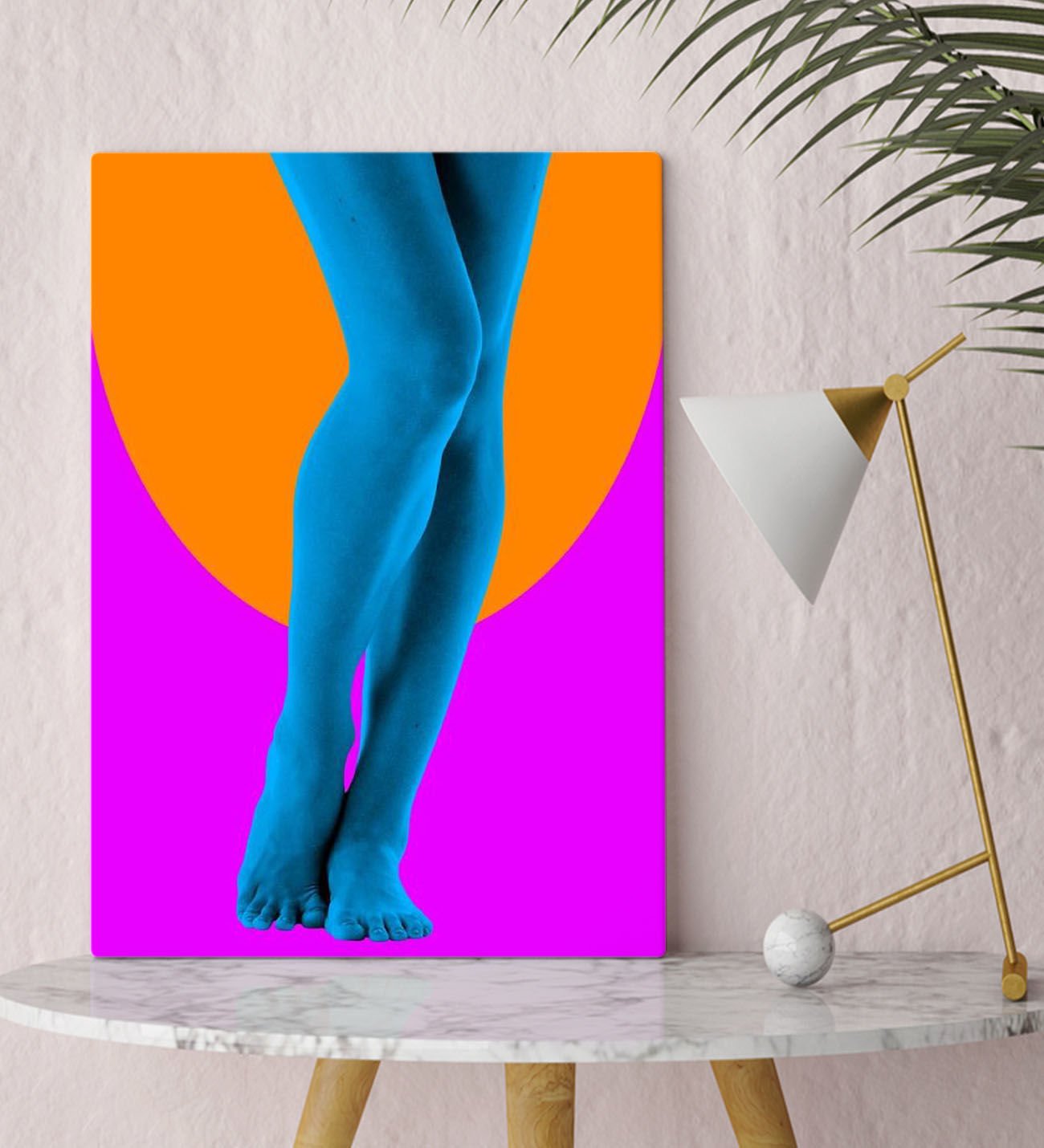 Bk Gift Fantastic Tasarımlı Kanvas Tablo-25 30X50CM Ev Dekorasyonu, Ev Hediyesi