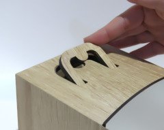 Kişiye Özel Ahşap Kutuda İsimli Beyaz Kupa Bardak-33