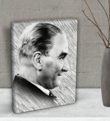 BK Gift Atatürk Temalı Dekoratif Mini Kanvas Tablo 15x20cm-33