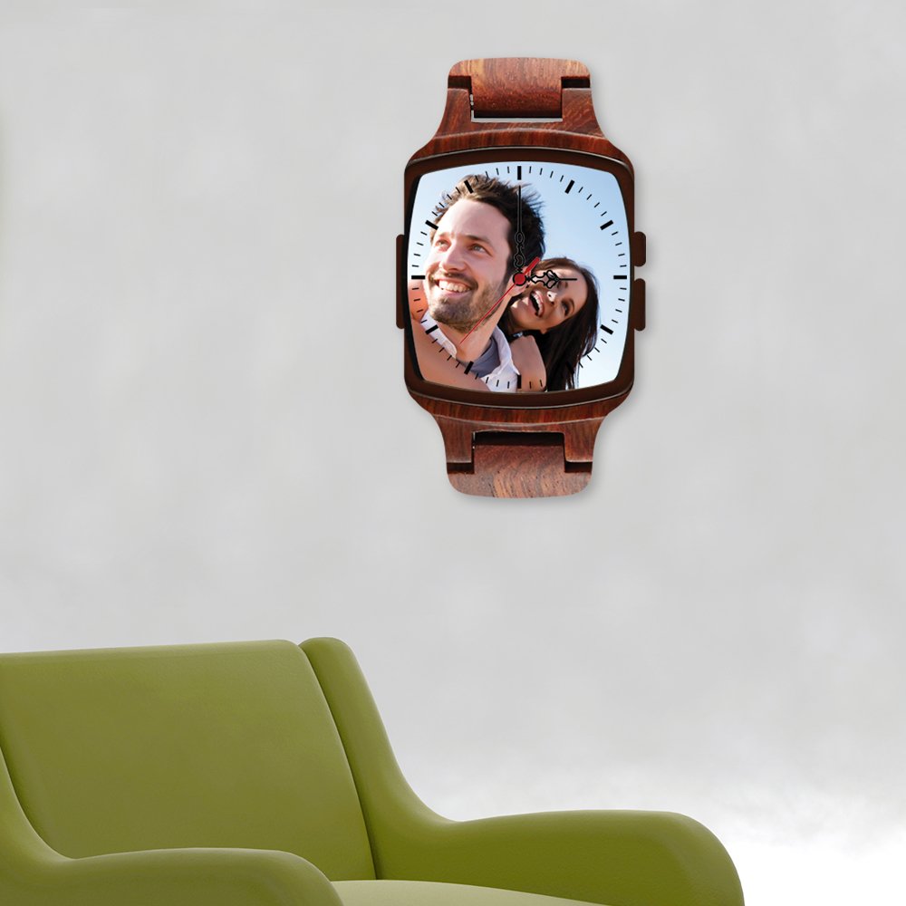 Kişiye Özel Dekoratif Duvar Saati (Resim Baskısı Dahil) Model - K1