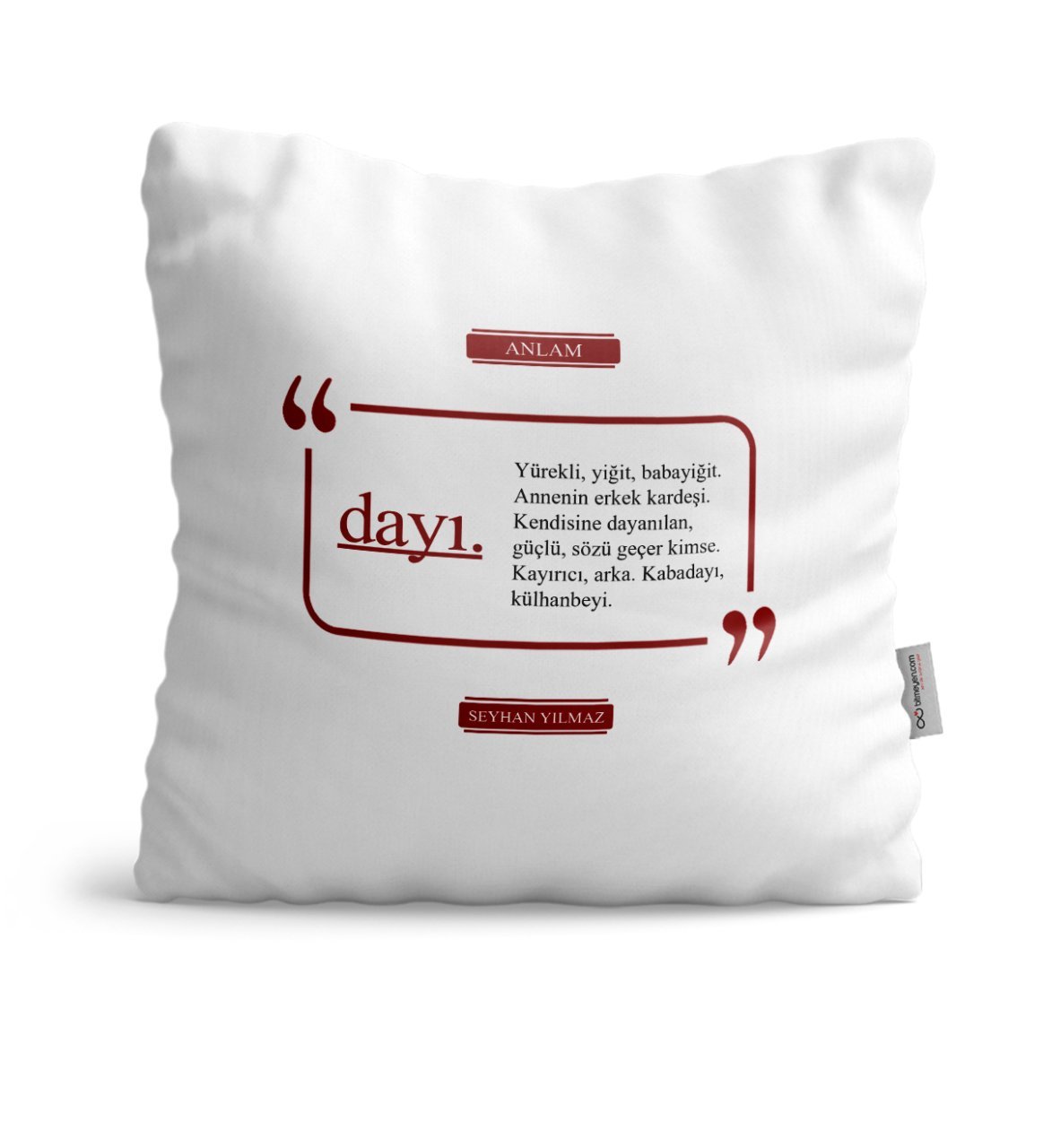 Kişiye Özel Dayı Dekoratif Yastık - 2